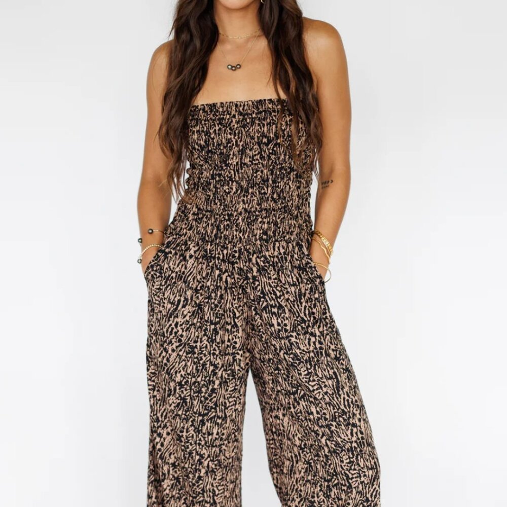 Keani Khush Joahanna wide leg pants woodsy black sz LG